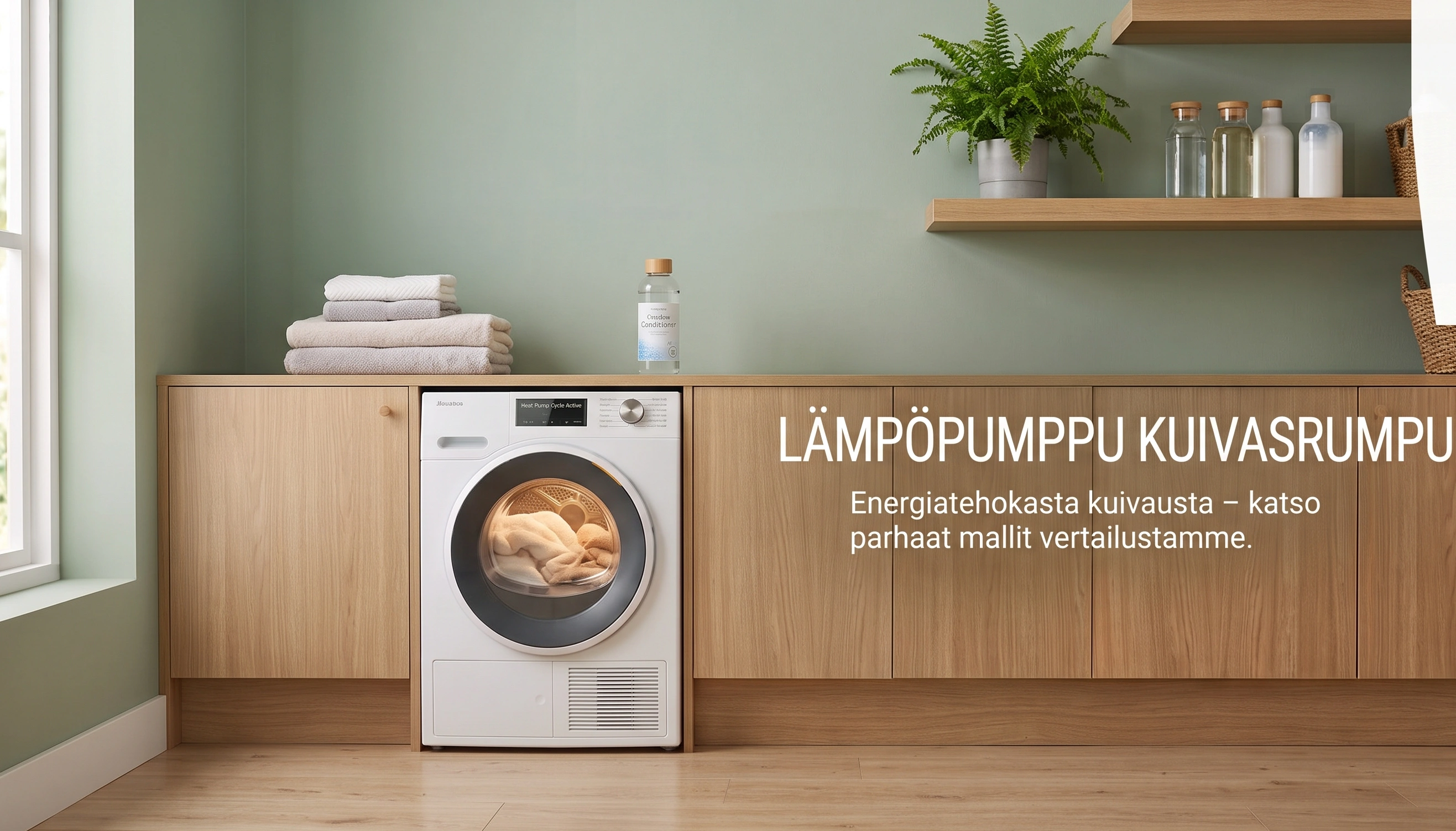 Lampopumppukuivausrumpu